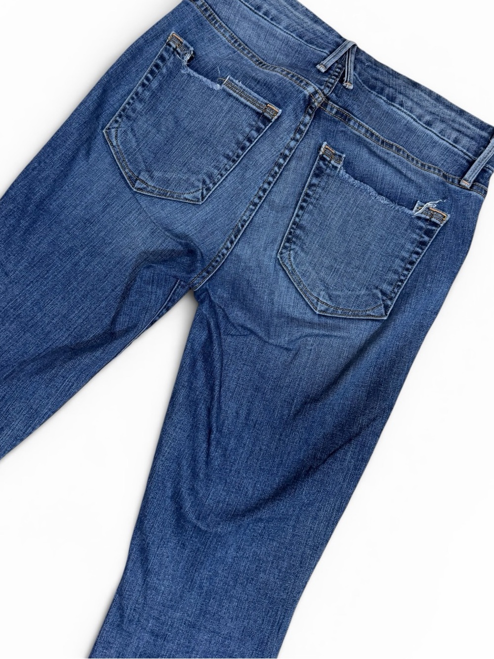 Good American Good Legs High Skinny Jeans Denim Blue 187 Size 2/26 Kardashian - Picture 4 of 9